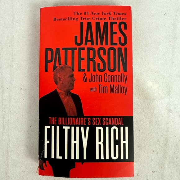 James Patterson Filthy Rich True Crime Thriller Paperback 2017 Jeffrey Epstein - Picture 1 of 3